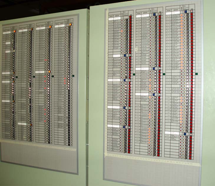 Matrix panel designed for use on an offshore oil rig in the North Sea.